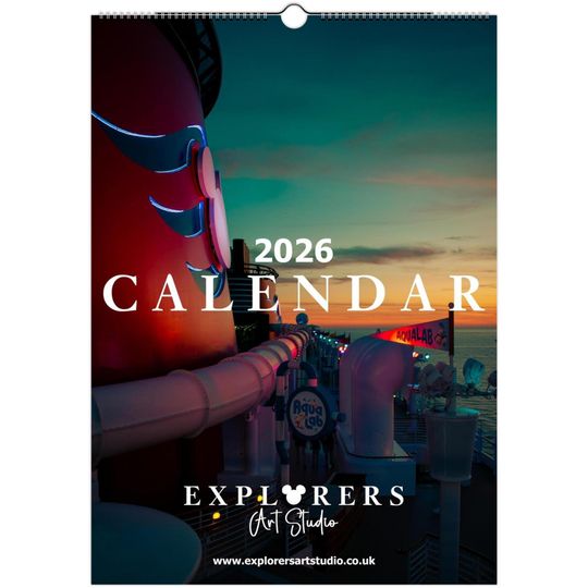 Discover 2026 Disney Cruise Line Calendar - Elegant Design