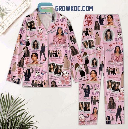 Discover Selena Gomez Rare Christmas Pajamas Set