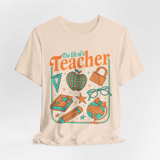 Discover The Life of a Teacher Shirt | Taylor Inspired Teacher Tee | Retro Showgirl Era Style