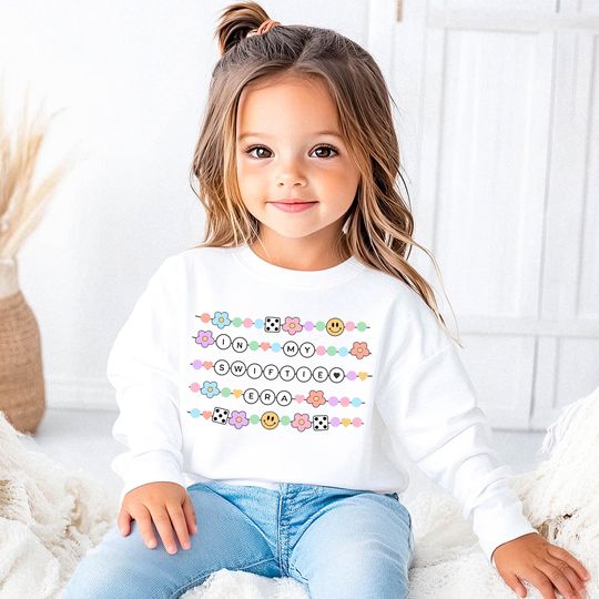 Discover In My taylor version Era Toddler Long Sleeve Shirt, T-Swift Eras Tour Toddler Shirt, Friendship Bracelets Shirt, Eras Tour Fan Girl, taylor version Tee