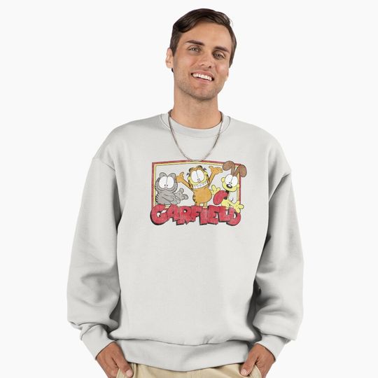 Garfield Odie Garfield Nermal Group Premium Sweatshirt