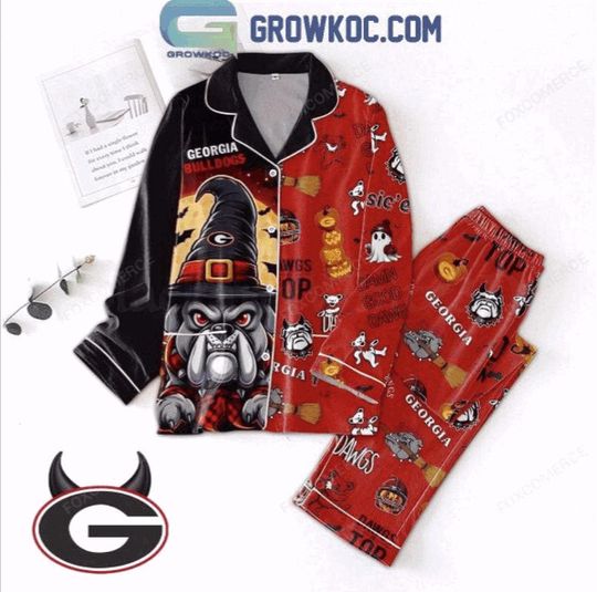 Discover GA bulldogs Christmas Pajamas Set Go Dawgs Edition