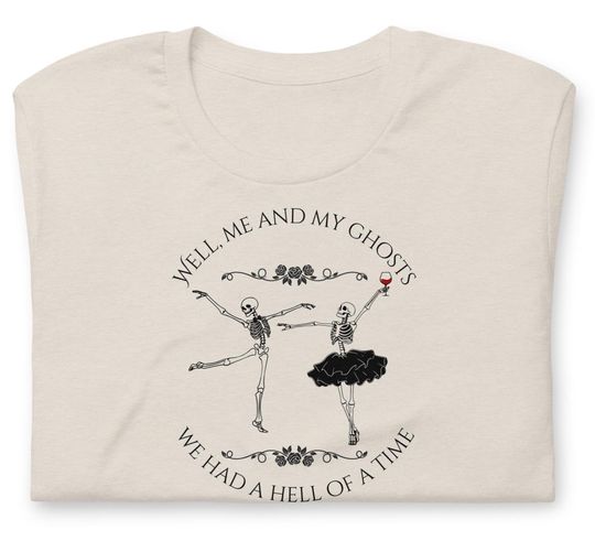 Discover Me And My Ghosts - T-Shirt (TTPD)