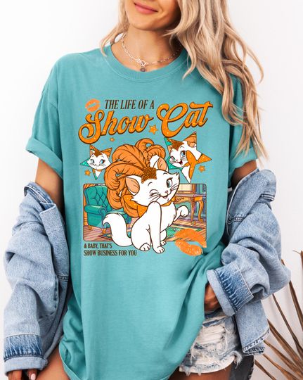 Discover The Life of a Show Cat Comfort Colors Shirt