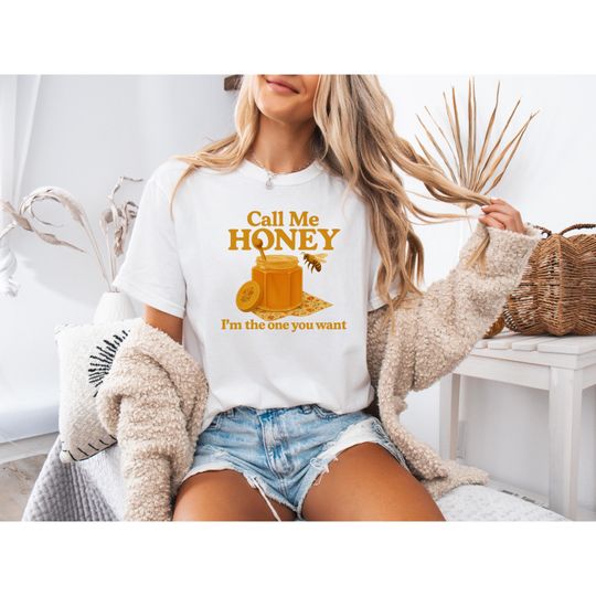 Discover Call Me Honey Graphic Tee: Showgirl Lyric Tee