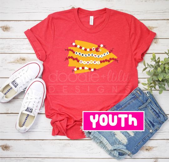 Discover Kansas City Friendship Bracelet Shirt- YOUTH