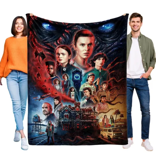 Discover Strange Thing Blanket Soft Bed Sofa Throw Cozy Lightweigh Birthday Gift