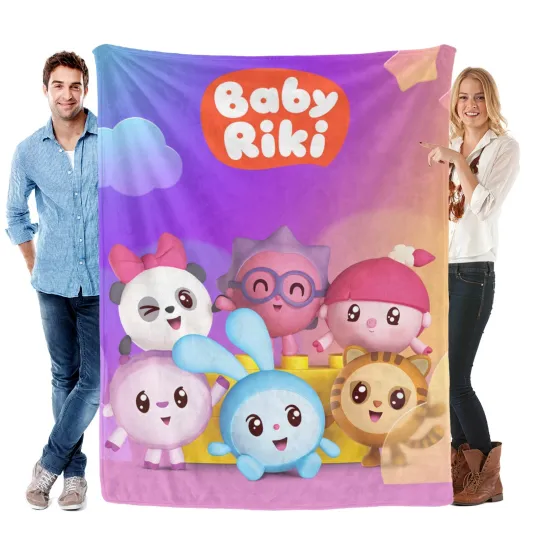 Discover BabyRiki Fleece Blanket for Bed and Sofa