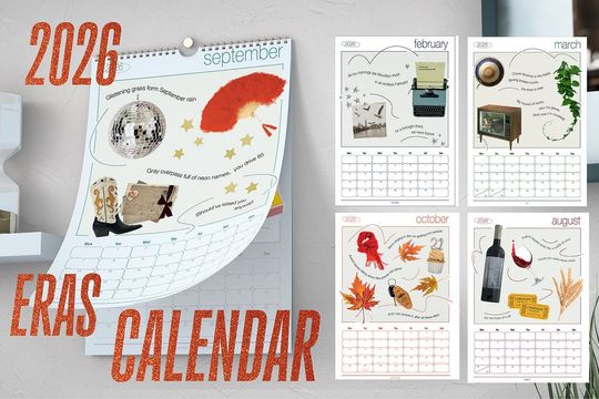 Discover ERAS Calendar 2026 - Taylorr Swifts inspired