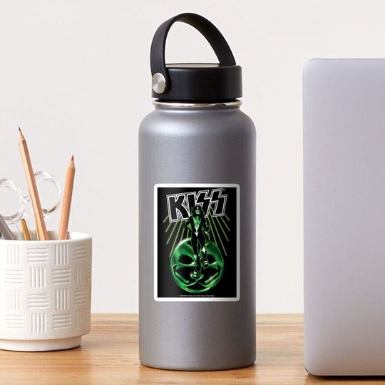 Discover Catman Rock Sticker | Classic Band Musician Decal for Laptops & Guitars