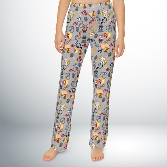 Discover Mystery Book Kids Pants, Cozy Bottoms for Youth, Unisex Lounge Pants, Mystery Book Lover Gift, Kids Lounge Pants