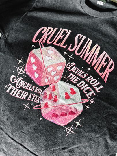 Discover Cruel Summer printed tee