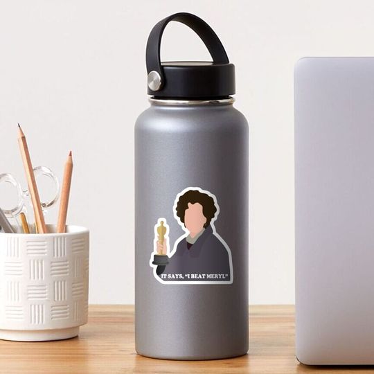 Discover I beat meryl Sticker