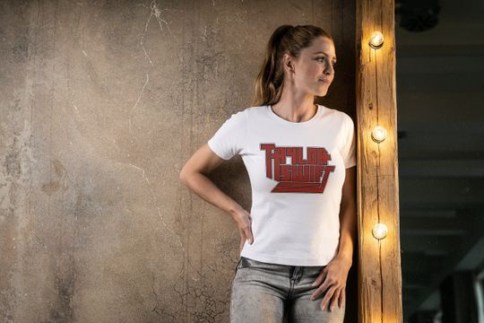 Discover Taylorr Swifts with Thin Lizzy logo, T-shirt