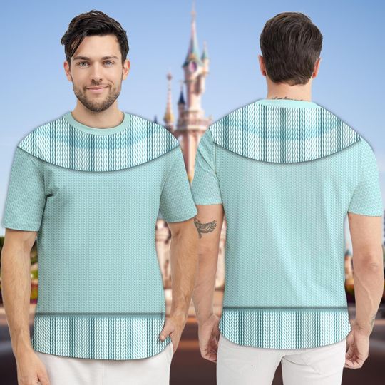 Discover Sadness Inside Out 3D T-Shirt, Inside Out 2 All Over Print Shirt, Sadness Costume T-Shirt, Sadness Cosplay Costume, Inside Out T-Shirt Gift