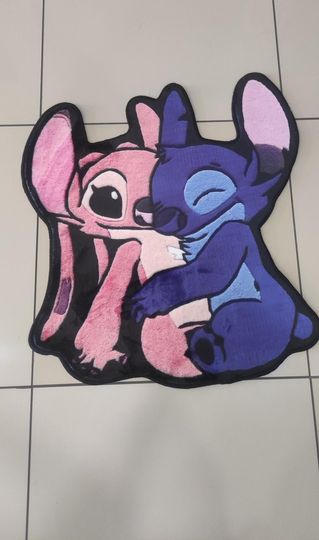 Lilo & Stitch Rug: Anime Gamer Room Decor, Valentine's Gift