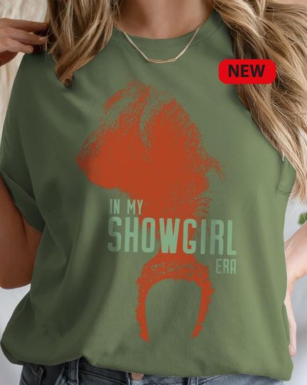 Discover In My Showgirl Era T-Shirt | Taylor Inspired Shirt| Show Girl Fan Gift  | Trendy Pop Star Aesthetic Clothing