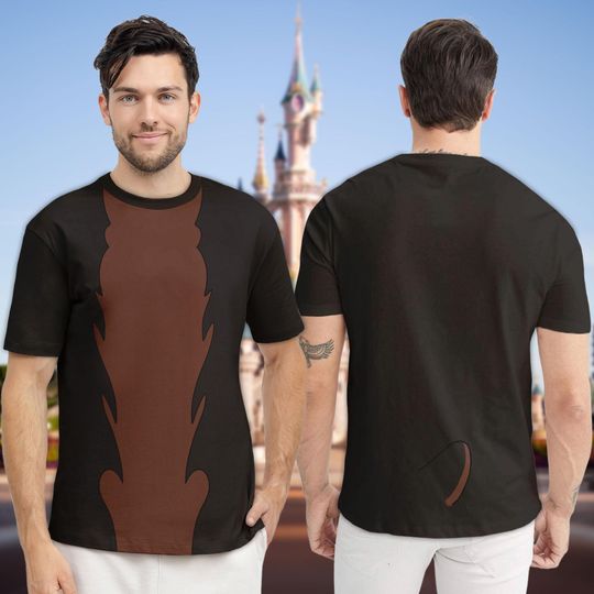 Discover Disney Buster Dachshund 3D Hoodie T-Shirt, Lady And The Tramp All Over Print Shirt