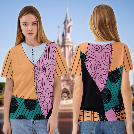 Sally 3D All Over Print Shirt, Halloween Town Doll Shirt