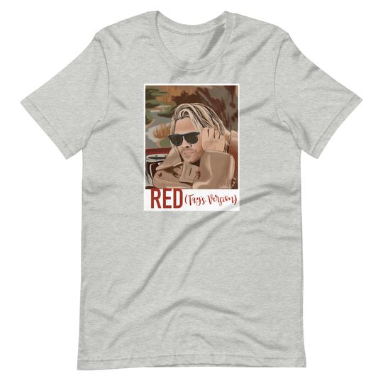 Discover Taylor Hanson Short-Sleeve Unisex T-Shirt, Red Green Blue Tour Shirt, Hanson Concert Shirt, Taylor Hanson Taylorr Swifts Mashup