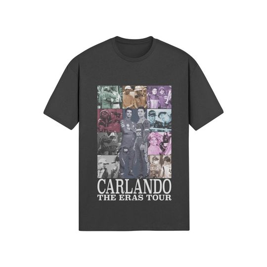 Discover Carlando (Carlos sainz and Lando Norris) the eras tour Unisex Softstyle T-Shirt, racing, motorsport, f1-tshirt, formula one, f1 driver