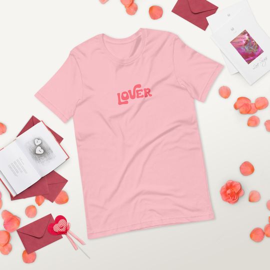 Discover Lover | Unisex T-shirt | Bella + Canvas | Valentine's Day Shirt, Taylorr Swifts Lover Era, Lots of Love