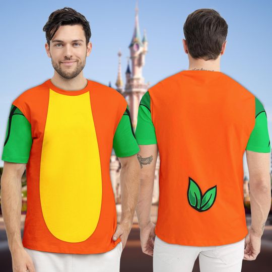 Discover Orange Bird Costume T-Shirt, Orange Bird Epcot Cosplay Costume Shirt, Orange Bird Villain Halloween Cosplay, Orange Bird Disneyland Mascot