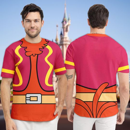 Discover Panchito Pistoles Costume T-Shirt, The Three Caballeros Halloween Cosplay Tee, Panchito Pistoles Cosplay Costume Tee, Disney Halloween Shirt