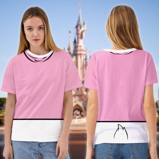 Discover Disney April Duck Costume T-Shirt, The Three Caballeros Cosplay Costume Shirt