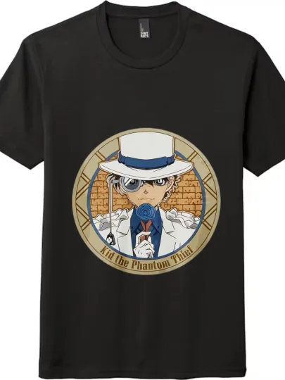 Discover Kaito Kid Cartoon Casual T-shirt| Unisex Tee