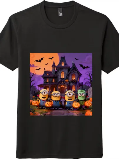 Discover Minions Halloween - Themed T - shirt