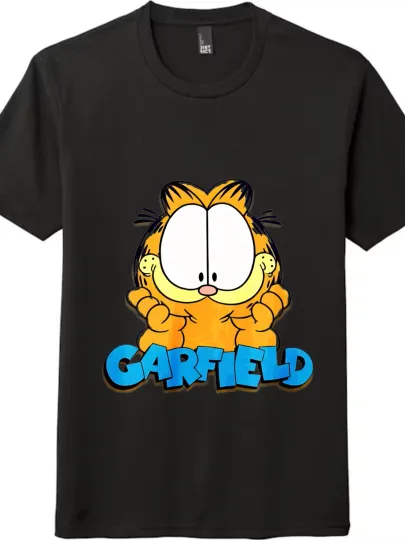 Discover Garfield Cartoon Casual T-shirt| Unisex Tee