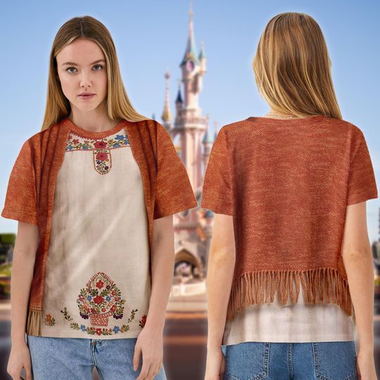 Discover Disney Mam Coco Costume T-Shirt, Coco Movie Cosplay Costume Shirt, Disney Cosplay Tee, Mam Cartoon Halloween All Over Print Tee
