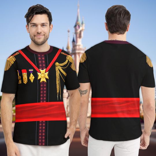 Discover Winter Animated Dad Costume 3D Shirt, Ice Princess Father Outfit Cosplay, Christmas Shirt, Halloween Costume Shirt For Family/Group Matching