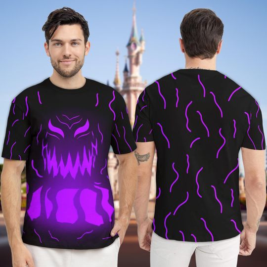 Discover Disney The Druun 3D Hoodie T-Shirt, Raya And The Last Dragon All Over Print Shirt, Costume Sweatshirt, The Druun Cosplay Costume Hoodie