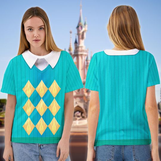 Discover Disney Lake Ripple 3D Hoodie T-Shirt, Elemental All Over Print Shirt, Costume Sweatshirt, Lake Ripple Cartoon Cosplay Costume Hoodie