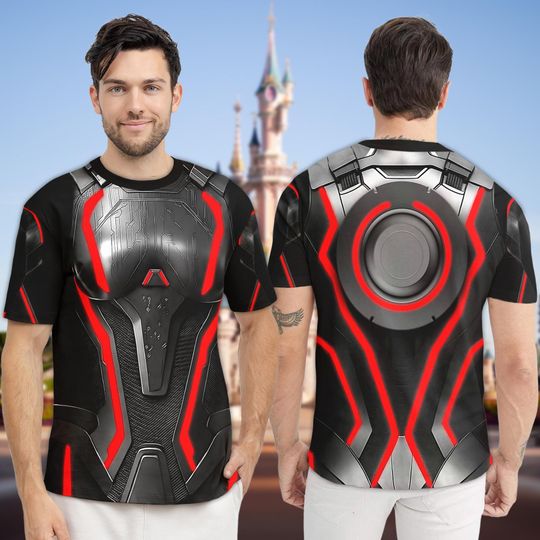 Discover Disney Tron:Athena Halloween Costume 3D T-shirt, Tron Cosplay Costume