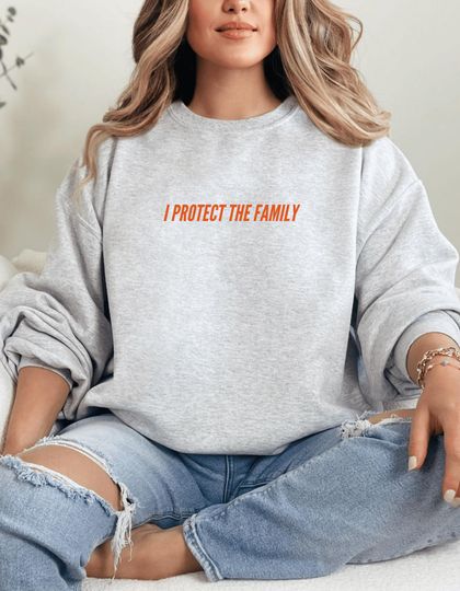 Discover I Protect The Family Unisex Heavy Blend Crewneck Sweatshirt