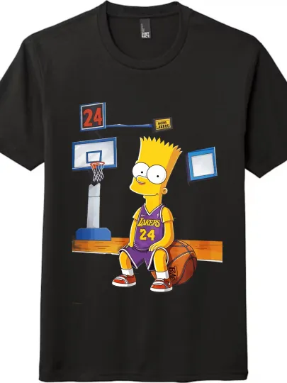 Discover The Simpsons Basketball - Themed Short - Sleeve T - shirt| Unisex Loose Top
