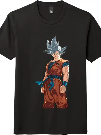 Discover Dragon Ball Goku Anime-Style T-Shirt|Unisex Tee Casual Loose Short-Sleeve Top
