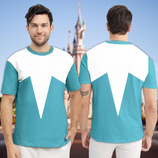 Frozone The Incredibles Costume T-Shirt, The Incredibles Cosplay Costume Tee