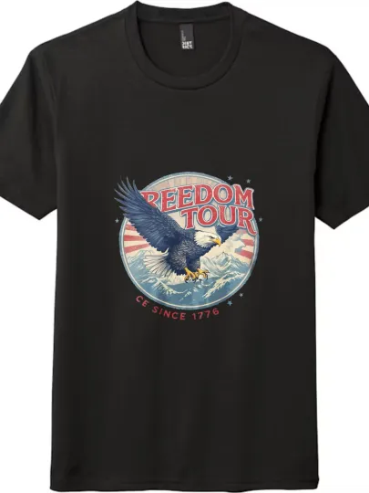 Discover Freedom Tour Since 1776 Eagle T - Shirt