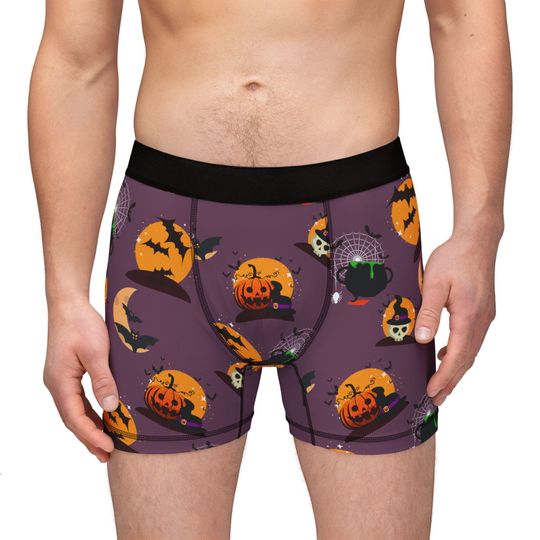 Spooky Halloween Mens Boxers