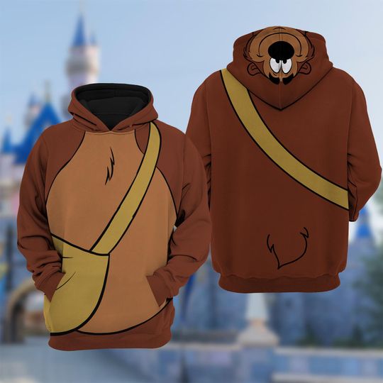 Discover Disney Humphrey The Bear Costume T-Shirt, The Three Caballeros Cosplay Costume Shirt