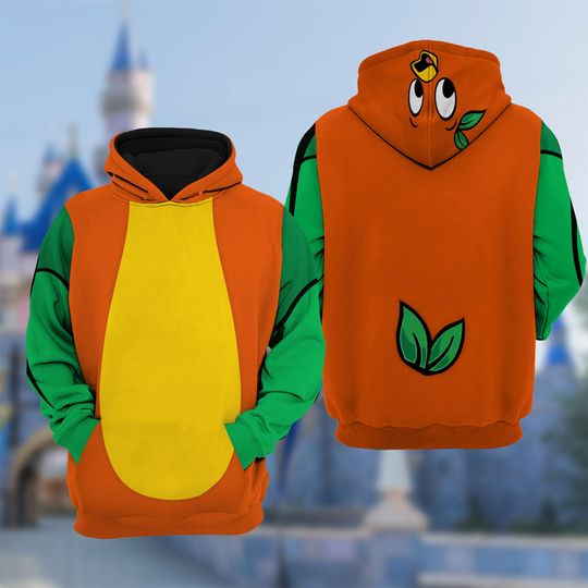 Discover Orange Bird Costume Hoodie, Orange Bird Epcot Cosplay Costume T-Shirt