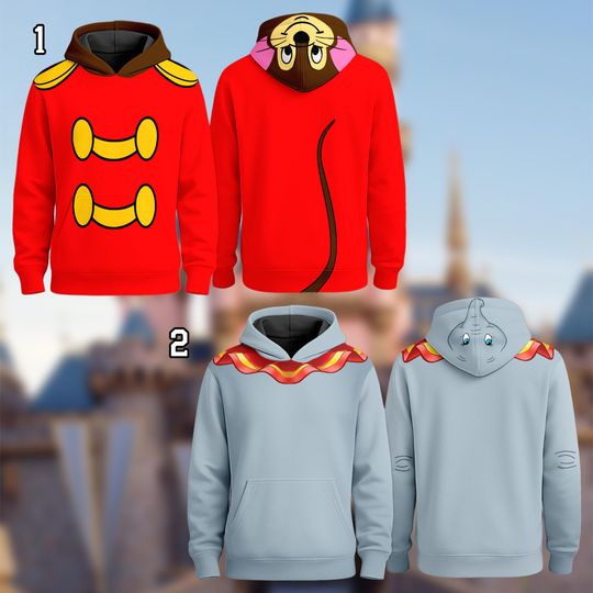 Discover Disney Dumbo Halloween Costume Hoodie, Disneyland Dumbo Shirt, Disney Halloween Cosplay Costume, Timothy Q Mouse Shirt, Halloween Shirt
