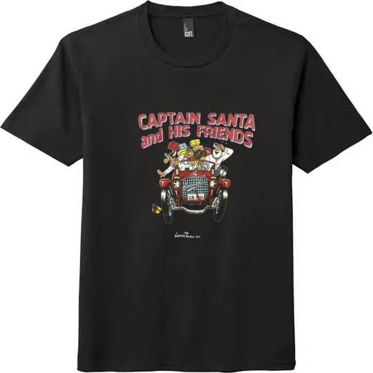 Discover Captain Santa And His Friends Graphic Unisex Tee