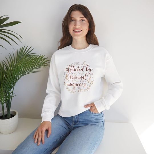 Discover Terminal Uniqueness Sweatshirt - Cozy Crewneck Unisex Style