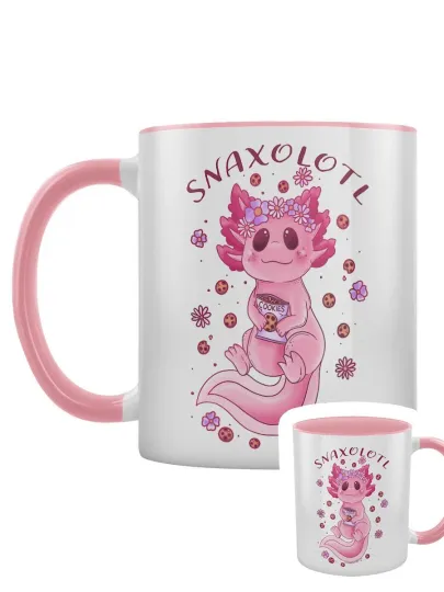 Discover Snaxolotl Pink Inner 2-Tone Mug