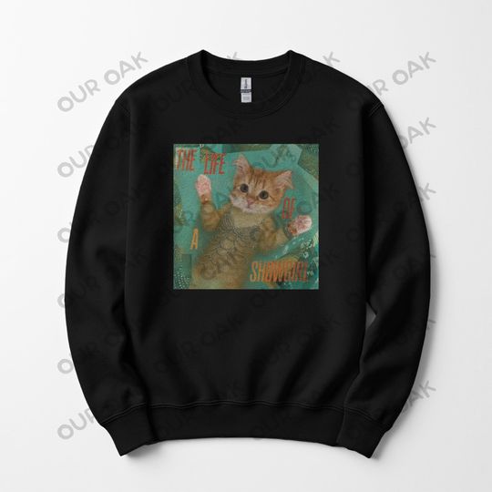 Discover Kitty The Life of a Showgirl Album Sweatshirt